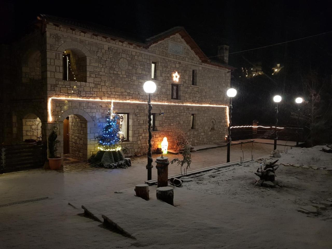 Petra & Elato Art Hotel Valtessiniko Luaran gambar